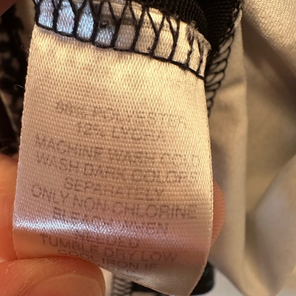 Lucky In Love Teal Black White Short Sleeve Golf Tennis Polo Shirt Size XL (16) - Picture 5 of 8